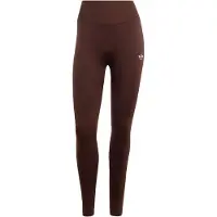 Adidas Leggings 'Essentials' brun foncé / blanc