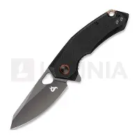 Black Fox Couteau pliant The Corner - Grey Titanium Coating - G10, noir