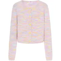 Mymo Cardigan jaune / mélange de couleurs