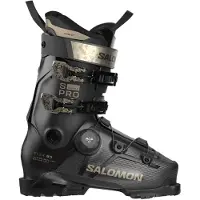 Salomon - Chaussures de ski all-mountain - S/Pro Supra S Boa 85 W pour Femme en Aluminium - Taille 38-39 - Noir
