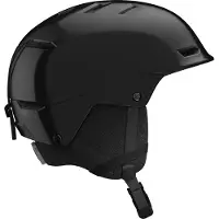 Salomon - Casque de ski/snowboard - Husk Kids Black - Taille Enfant S - Noir