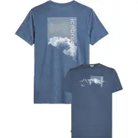 Icebreaker - T-shirt en laine de mérinos - M Merino 150 Tech Lite SS Tee Pure Altitude Dawn en Laine - Taille S - Bleu