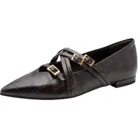 Tamaris Ballerines à lanières brun foncé