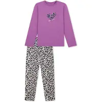 Schiesser Pyjama ' Nightwear ' baie / noir / blanc