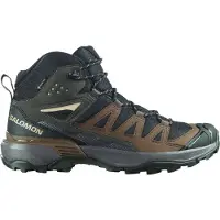 Salomon - Chaussures de randonnée en GORE-TEX - X Ultra 360 Mid GTX Black/Dark Gull Gray - Taille 43 1/3 - Noir