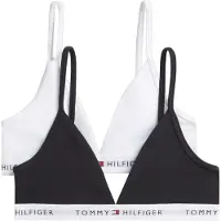 Tommy Hilfiger Underwear Soutiens-gorge noir / blanc