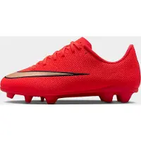 Nike Chaussures de football Mercurial Vapor Club MG pour garçons, couleur orange. Idéales pour le sport