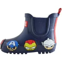 Next Bottes en caoutchouc 'Marvel' bleu marine / azur / jaune / rouge vif