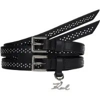 Karl Lagerfeld Ceinture noir / argent