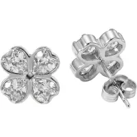 Purelei Boucles d'oreilles 'Cuore' argent