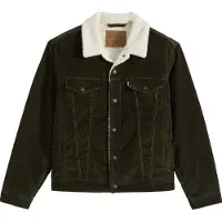 Levi's Veste mi-saison 'Type III Sherpa Trucker' olive