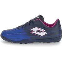 Lotto Chaussure de foot 'Solista 700 IX' bleu foncé / rose / blanc