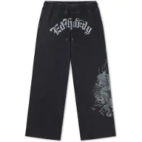 Ed Hardy Pantalon noir / blanc