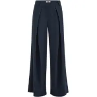 We fashion Pantalon à pince marine