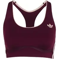 Adidas Soutien-gorge bordeaux / blanc naturel