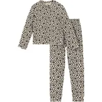 We fashion Pyjama crème / brocart / noir