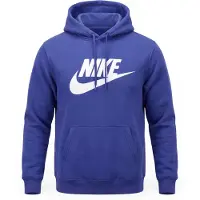 Nike Sweat-shirt 'CLUB' bleu roi / blanc