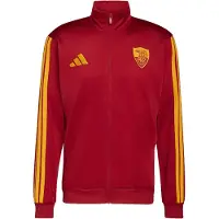 Adidas Vestes d’entraînement 'AS Rom DNA' jaune / rouge