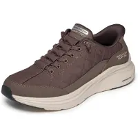 SKECHERS Cozy Fit, chaussures de sport à lacets, couleur marron