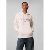Calvin Klein Jeans Sweat-shirt graphite / blanc cassé