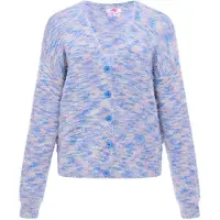 Mymo Cardigan bleu / mélange de couleurs