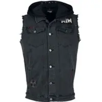 Motionless In White Veste Sans Manches de - EMP Signature Collection - L - 3XL - pour Homme - noir - Taille XL