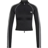 Adidas Originals Veste de survêtement 'Essentials' noir / blanc