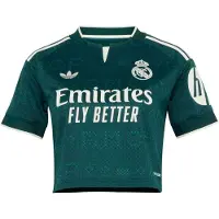 Adidas T-shirt fonctionnel 'Real Madrid 26/27' émeraude / vert foncé / blanc