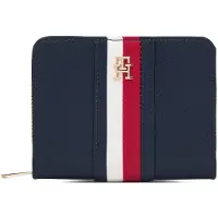 Tommy Hilfiger Aw0aw19164 Woman Wallet Bleu Femme