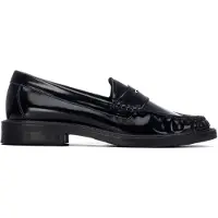 Xti pour femme. 14602101-NEGRO Mocassins 146021 noir (38), 1 à 3 cm, Aucun, Casuel, Classique