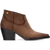 Xti pour femme. 14651702-TAUPE Bottines 146517 taupe (40), 5 à 8 cm, Fermeture éclair, Casuel