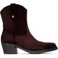 Refresh pour femme. 17614402-MARRON Bottines 176144 marron (38), 5 à 8 cm, Fermeture éclair, Casuel