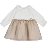 Chicco Robe brocart / blanc