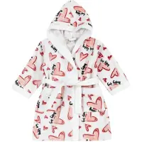 Chicco Peignoir saumon / rouge foncé / noir / blanc