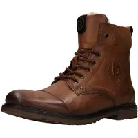 Bugatti Bottines à lacets cognac