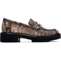 Xti pour femme. 14625501-SERPIENTE Chaussures 146255 taupe (37), 3 à 5 cm, Aucun, Casuel, Imprimé animal