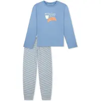 Schiesser Pyjama ' Nightwear ' bleu clair