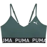 Puma Soutien-gorge de sport Move, couleur verte, pour femme, taille S