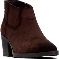 Xti pour femme. 14651703-MARRON Bottines 146517 marron (40), 5 à 8 cm, Fermeture éclair, Casuel