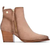 Xti pour femme. 14610301-BEIGE Bottines 146103 beige (36), 5 à 8 cm, Fermeture éclair, Casuel