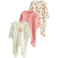 Next Pyjama crème / noisette / menthe / rose