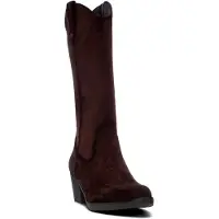 Refresh pour femme. 17614502-MARRON Bottes 176145 marron (36), 5 à 8 cm, Fermeture éclair, Casuel