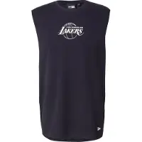 New Era T-Shirt 'NBA LOSLAK' bleu marine / blanc