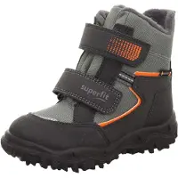 Superfit Bottes de neige 'HUSKY' pierre / orange clair / noir