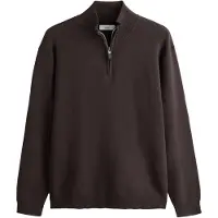 Next Pull-over brun foncé