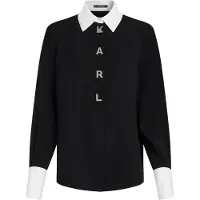 Karl Lagerfeld Chemisier noir / blanc
