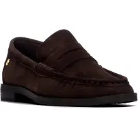 Carmela pour femme. 16438901-MARRON Mocassins en cuir 164389 marron (39), 1 à 3 cm, Aucun, Casuel, Classique