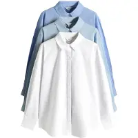 The Set Chemisier bleu clair / vert clair / blanc