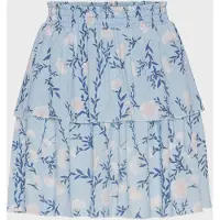 Americandreams Jupe 'Sally' bleu-gris