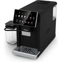 Tornado Machine à café TCMA-1001-GS, du grain à la tasse, réservoir de 200 g, 1,5 l, 1350 W, écran tactile